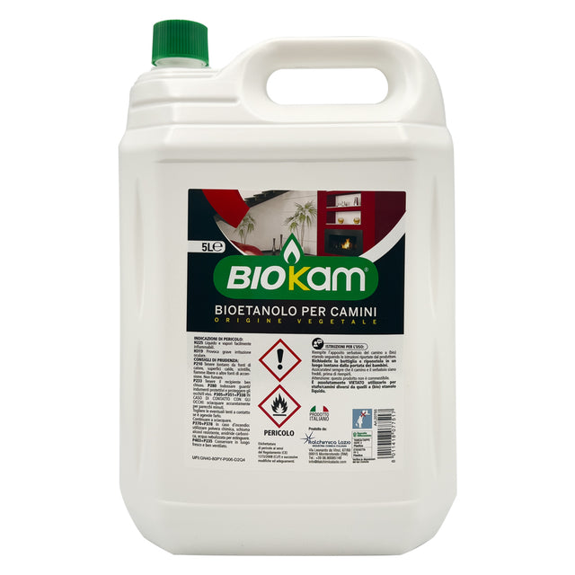 ITALCHIMICI LAZIO COMBUSTIBILE LIQUIDO BIOETANOLO Lt. 5