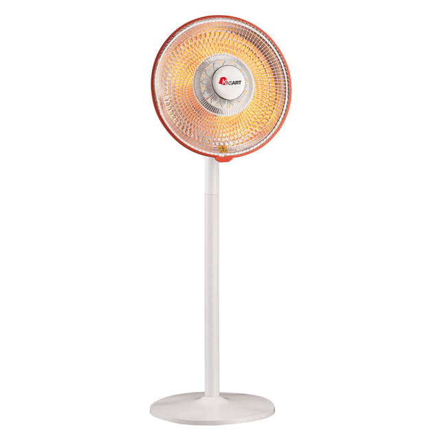 KASART STUFA A PARABOLA CON PIANTANA mm 410 x 380 x h. 1070 - 500 / 1100 W