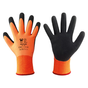 NERI GUANTI TERMICI POLIESTERE/LATTICE 'ICE FLEX'