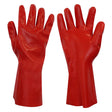 NERI GUANTI PVC IMPREGNATO 'STANDARD' taglia unica