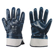 NERI GUANTI NBR MANICHETTA TELA 'BROK 800' Tg. 10 (XL)