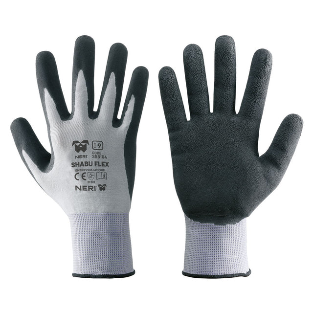 NERI GUANTI NYLON/LATTICE 'SHABU FLEX'