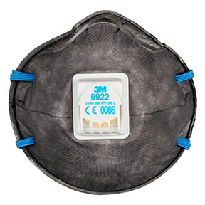 3M MASCHERA RESPIRATORIA SERIE 9000 CON VALVOLA 9922 - FF P2
