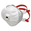 3M MASCHERA RESPIRATORIA SERIE 8000 PREMIUM CON VALVO 8835+ FF P3