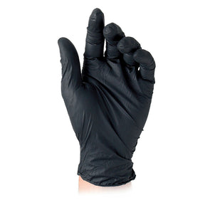 REFLEXX GUANTI NITRILE MONOUSO 'BLACK'