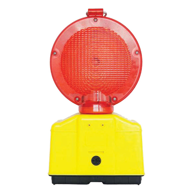 VELAMP LAMPADA DA CANTIERE LAMPEGGIANTE 'DOUBLE BLINK ROAD' rossa