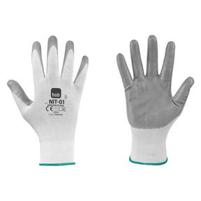 NERI GUANTI NITRILE/POLIESTERE 'NIT-01 HOB SPECIAL'