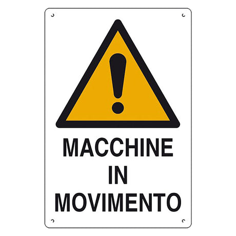 EUROSIGNALS CARTELLO 'MACCHINE IN MOVIMENTO' cm 60 x 40