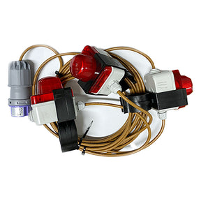 VB CATENARIA LUCI DI SEGNALAZIONE PONTEGGI 3 lampade - 24V