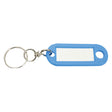 TARGHETTA PORTACHIAVI mm 63 x 16 - con givolare cf.200 pz