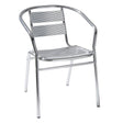 LIF SEDIA IN ALLUMINIO cm 53 x 54 x h 74