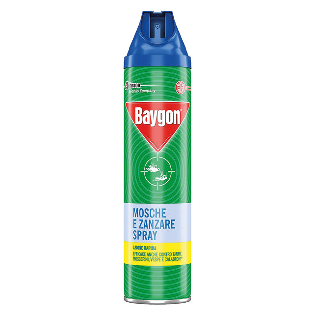 BAYGON INSETTICIDA SPRAY 'MOSCHE E ZANZARE' ml 400