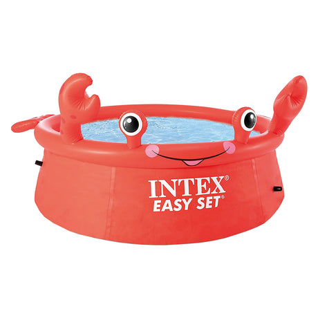 INTEX PISCINA GONFIABILE 'CRAB EASY SET' cm 183 x 51 - capacità lt 880