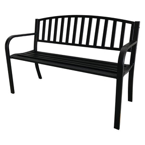 LIF PANCHINA 'LASIN' cm. 119 x 50 x h.75 - nera