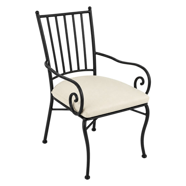LIF SEDIA CON BRACCIOLI 'JASMINE' cm 45 x 42 x h.88