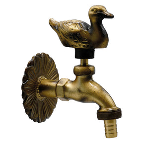LIF RUBINETTO ORNAMENTALE 'ANATRA' 1/2 con maniglia e rosone
