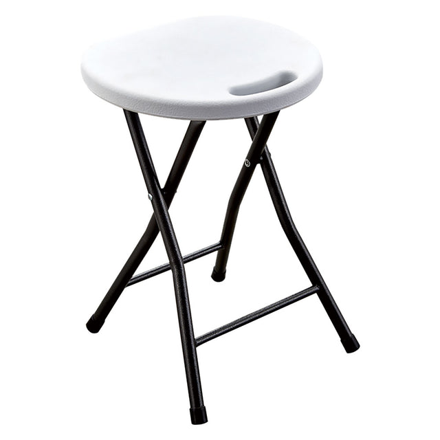 LIF SGABELLO PIC NIC PIEGHEVOLE 'PARTY' cm 33 x 30 H 46 cm - col.bianco