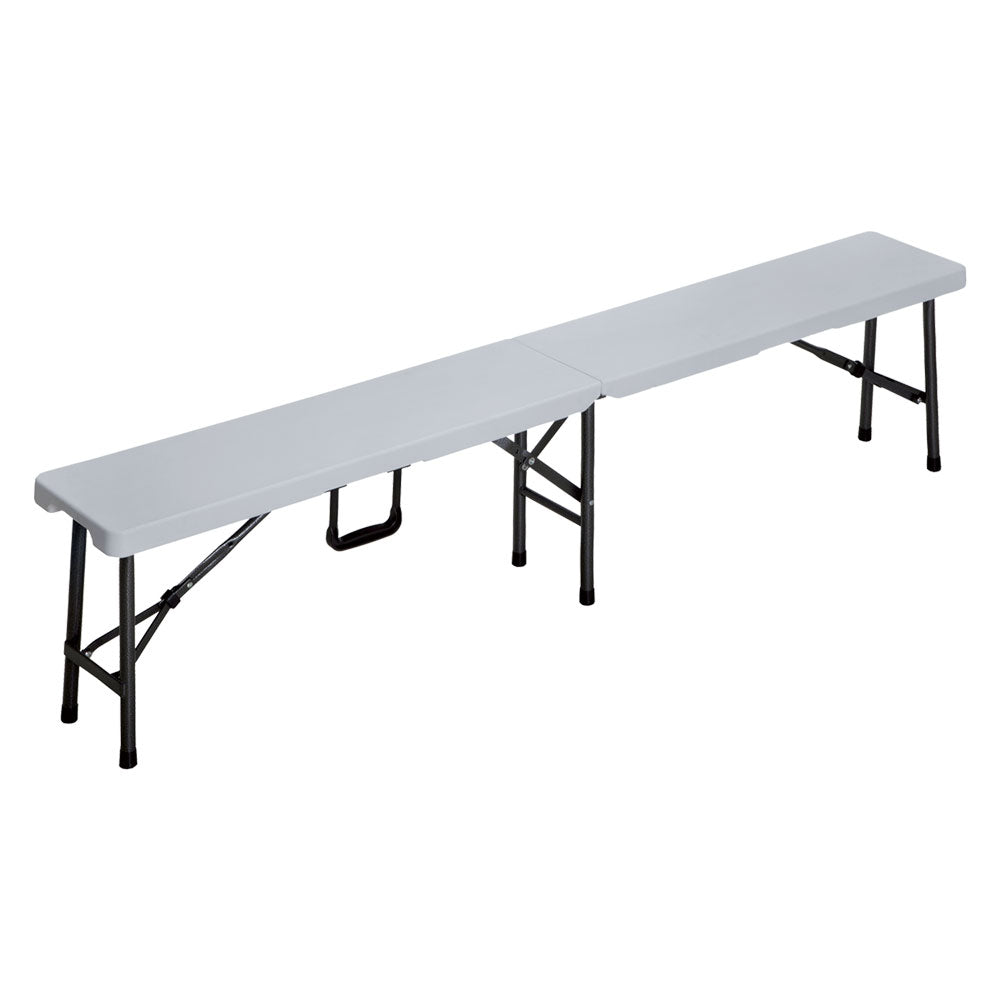 LIF PANCA PIC NIC PIEGHEVOLE 'PARTY' cm 180 x 25 H 42 cm - col.bianco