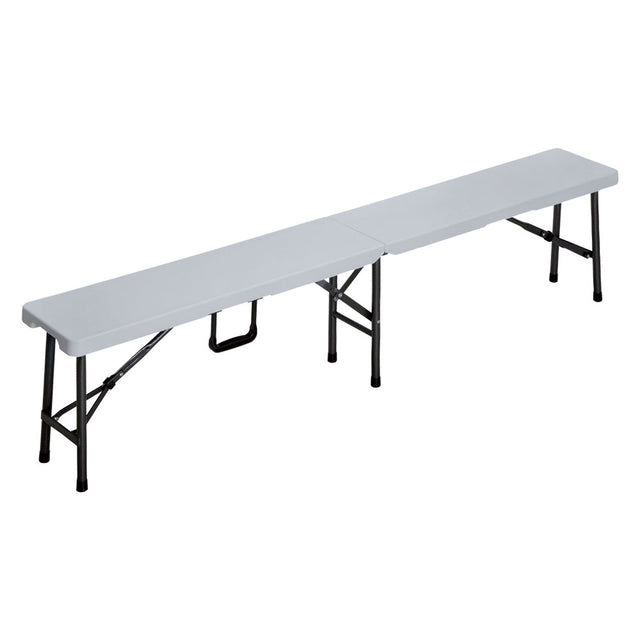LIF PANCA PIC NIC PIEGHEVOLE 'PARTY' cm 180 x 25 H 42 cm - col.bianco