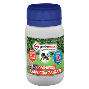 PROTEMAX ANTIZANZARE LARVICIDA COMPRESSE gr. 20 (10 past.x 2 gr.)