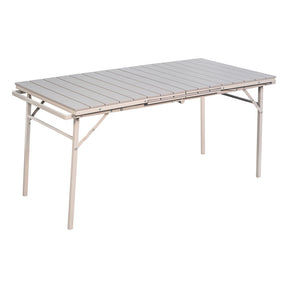 LIF TAVOLO IN ACCIAIO / POLIPROPILENE ALLUNGABILE 'SAROS' beige