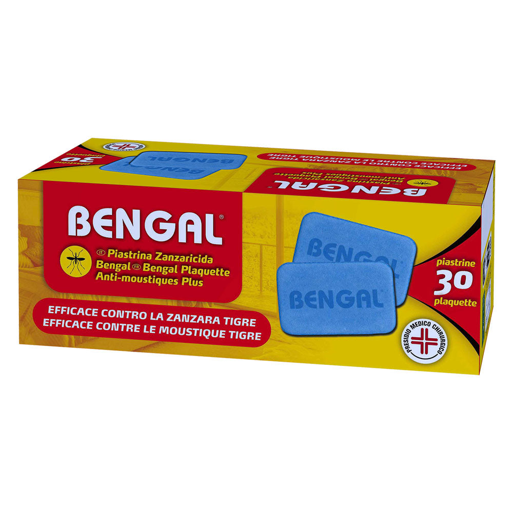 BENGAL PIASTRINE INSETTICIDE cf. 30 pz