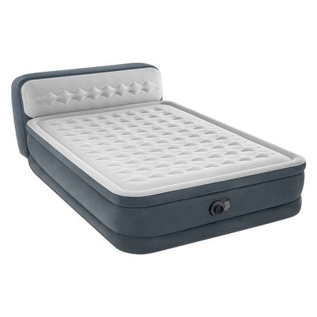 INTEX MATERASSO MATRIMONIALE AIRBED CASA 'ULTRA PLUSH HEADBOARD' cm 152 x 236 x 86