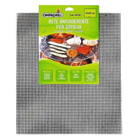 OMPAGRILL RETE ANTIADERENTE PER GRIGLIARE cm 42x36