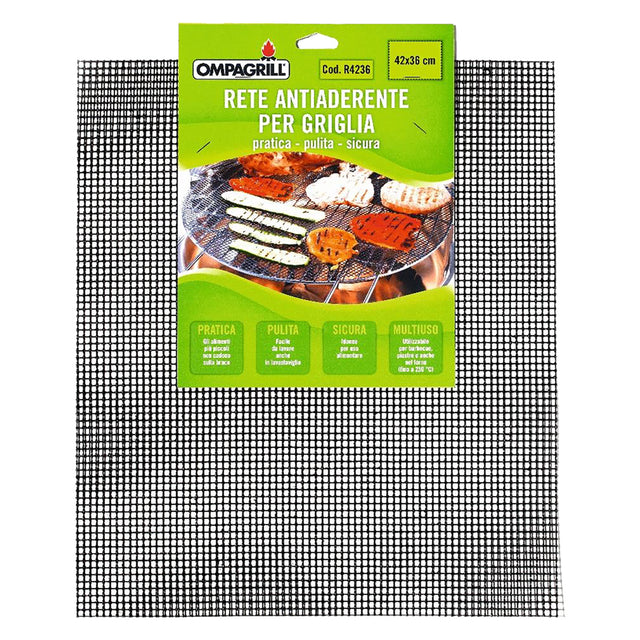 OMPAGRILL RETE ANTIADERENTE PER GRIGLIARE cm 42x36