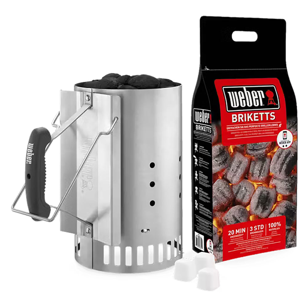 WEBER SET ACCENSIONE BARBECUE set 3 pezzi