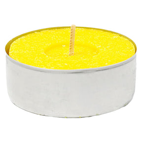CANDELA CON CITRONELLA 'TEALIGHT' blister da 10 pezzi - d.3,6 x H.1,7 cm
