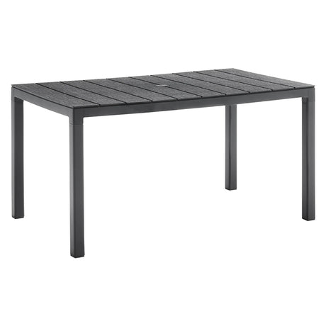BICA TAVOLO IN POLIPROPILENE SINGOLO 'KING' cm 146x86x h.74 - bianco