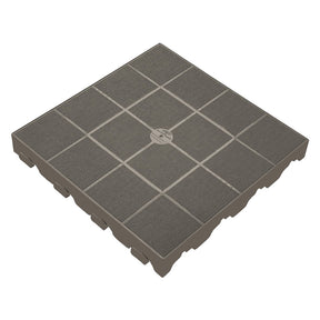 ARTPLAST PIASTRELLA PER GIARDINO 'COMBI' cm 40 x 40 (39 x 39 netta) x h 4,8