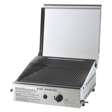 OMPAGRILL PIASTRA DI COTTURA GRILL A GAS cm. 44 x 44 x 24 (L x P x H)