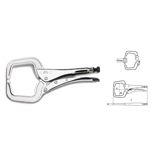 Pinza A collo di cigno. ART. 1062 mm 290 Beta