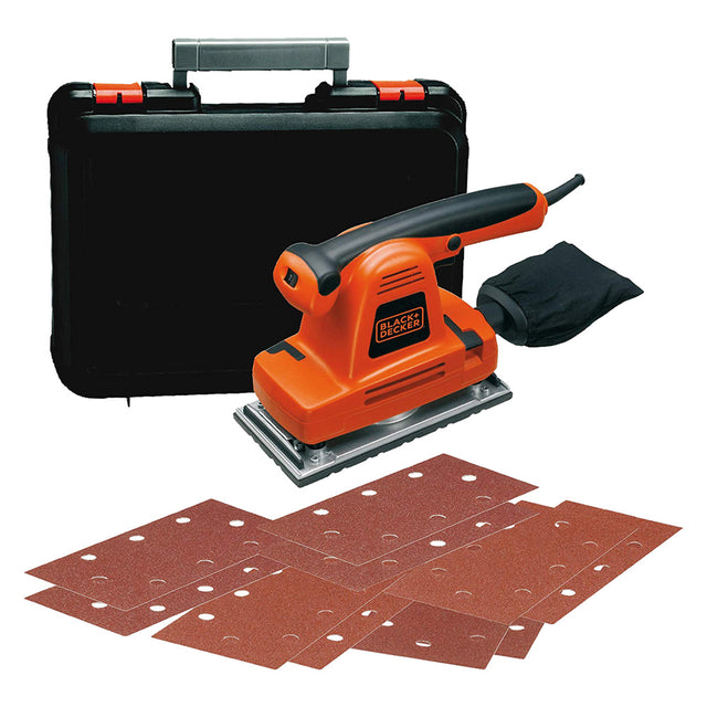 BLACK DECKER LEVIGATRICE ORBITALE 'KA274EKA-QS' 310 W
