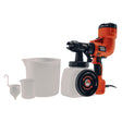BLACK DECKER PISTOLA PER VERNICIATURA A SPRUZZO 'HVLP200C-IT' 400 W - barattolo 1200 ml