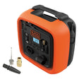 BLACK DECKER COMPRESSORE PORTATILE 'ASI400-XJ' 12V - capacità 160 PSI