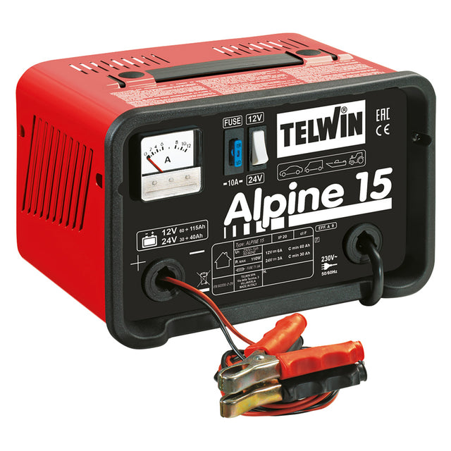 TELWIN CARICABATTERIA 'ALPINE 15' 6 A -12/24 V