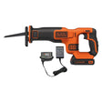 BLACK DECKER SEGA A GATTUCCIO A BATTERIA 'BDCR18-QW' 18V - 1,5 Ah