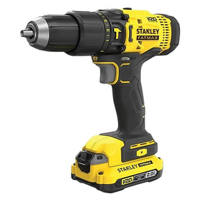 STANLEYFATMAX KIT TRAPANO AVVITATORE PERCUSSIONE A BATTERIA 'SFMCD711D2F-QW' 18V - x2 2,0 Ah Li-ion