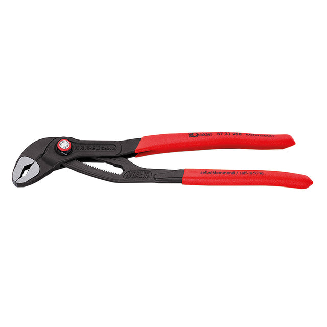 KNIPEX PINZA POLIGRIP REGOLABILE 'COBRA QUICK-SET' mm 250