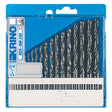 KRINO PUNTE SERIE PER METALLO HSS RULLATE cf. 19 pz