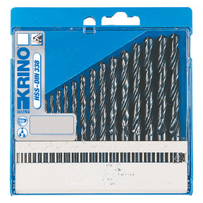 KRINO PUNTE SERIE PER METALLO HSS RULLATE cf. 19 pz