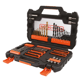 BLACK DECKER INSERTI E PUNTE IN SET 'A7230-XJ' 104 pezzi