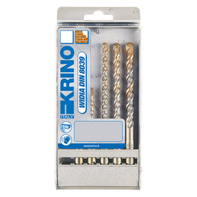 KRINO PUNTE MURO SERIE SDS PLUS PER MARTELLI cf. 5 pz