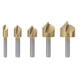 RIBIMEX PUNTE A FRESA IN SET set 5 pezzi