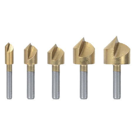 RIBIMEX PUNTE A FRESA IN SET set 5 pezzi