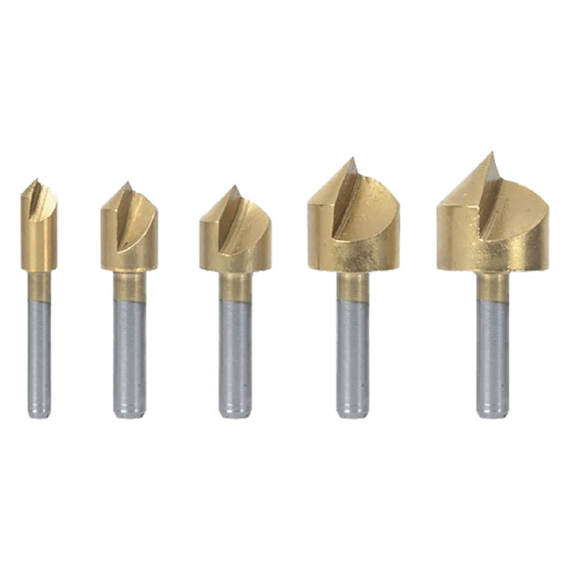 RIBIMEX PUNTE A FRESA IN SET set 5 pezzi