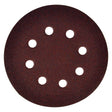 FLEXOVIT DISCO IN CARTA VELCRATO 'P64E' 8 FORI